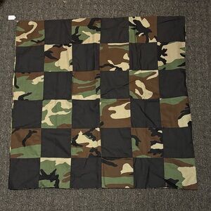 Camouflage Patchwork Baby Blanket